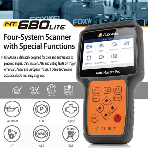 Foxwell NT530 Multi-System Scanner Diagnostic Tool - FOXWELL SA